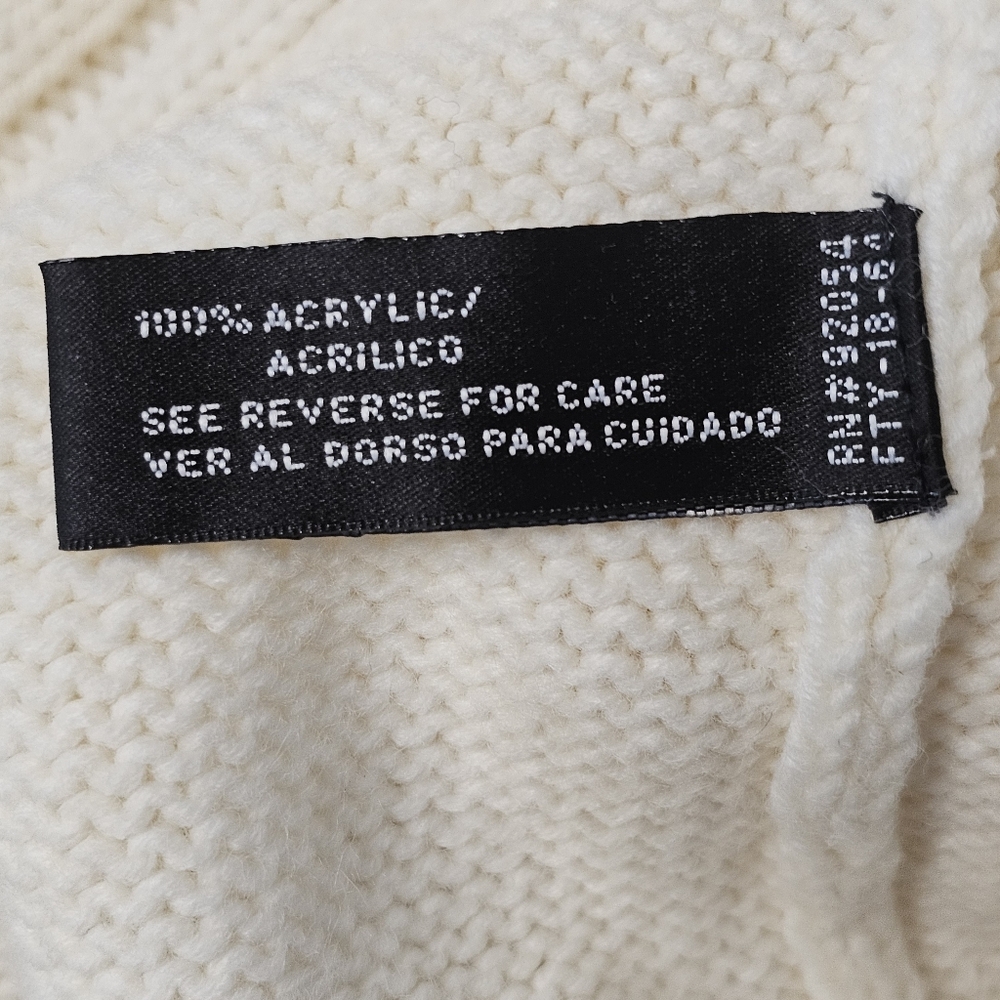 By Design/‎ woman’s/ ivory turtleneck sweater/ L - Picture 7 of 8